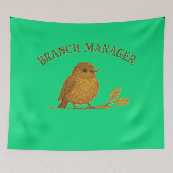 Item preview, Branch Manager designed and sold by TheJoyfulPen.