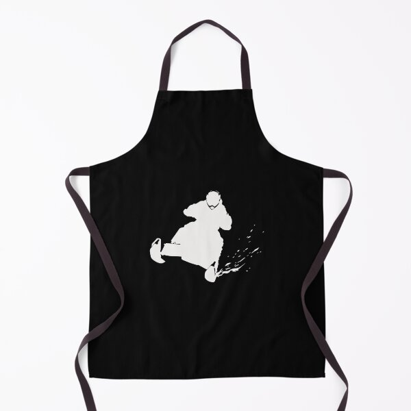 Item preview, Snowmobile Rider Silhouette – Winter Motion Design designed and sold by BrushRushX.