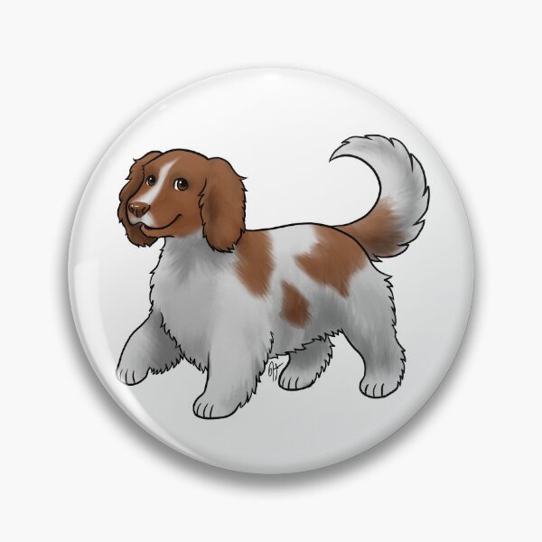Item preview, Dog - Welsh Springer Spaniel - Tail Piebald Patched designed and sold by Jennifer Stolzer.