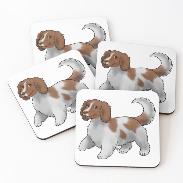 Item preview, Dog - Welsh Springer Spaniel - Tail Piebald Patched designed and sold by Jennifer Stolzer.