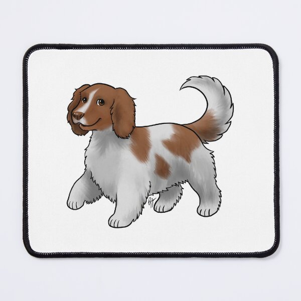 Item preview, Dog - Welsh Springer Spaniel - Tail Piebald Patched designed and sold by Jennifer Stolzer.