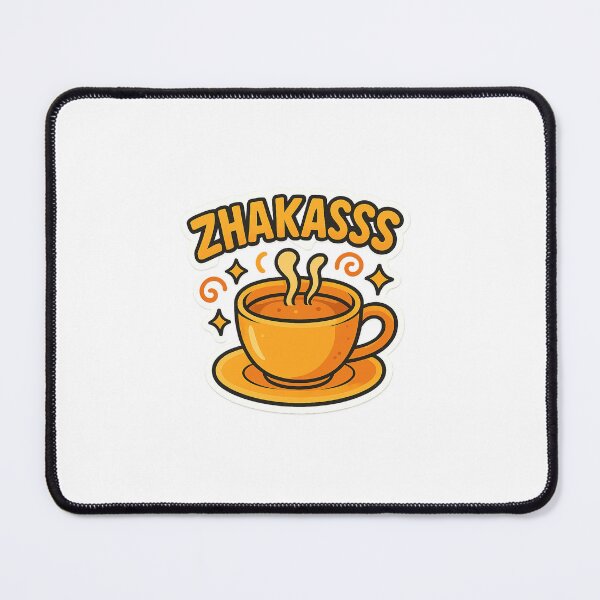 Item preview, Zhakass Chai – Funny Desi Tea Lover Illustration designed and sold by Rkinta1223.
