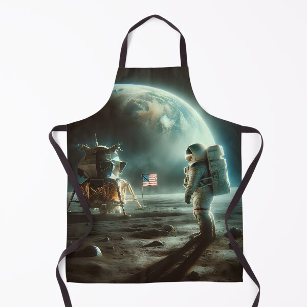 Item preview, First men on the moon designed and sold by RobertMartinArt.