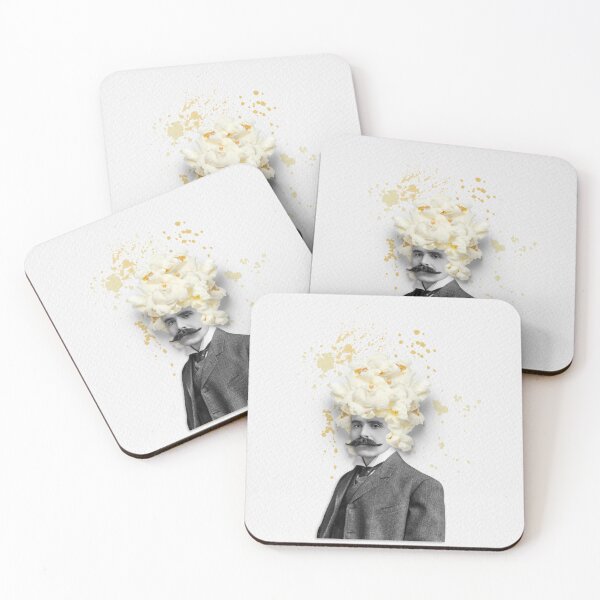 Item preview, The Popcorn Mind – Surreal Gentleman Portrait designed and sold by The Blue Window.