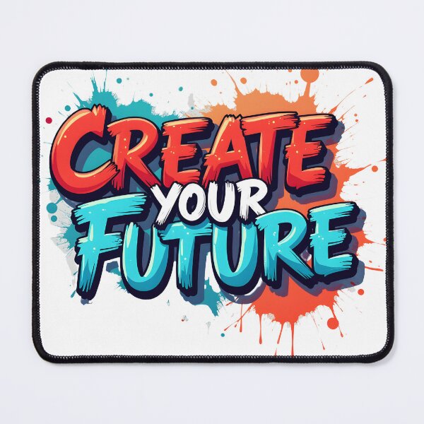 Item preview, Create Your Future Graffiti Typography Tee designed and sold by Artisty Design.