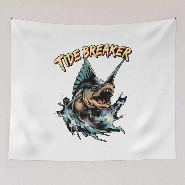 Item preview, SwordFish "TIDE BREAKER" designed and sold by 8FistsofTees.