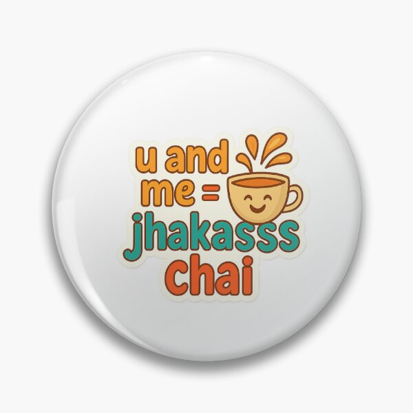 Item preview, U and Me = Jhakass Chai | Cute Desi Friendship Tea Design designed and sold by Rkinta1223.