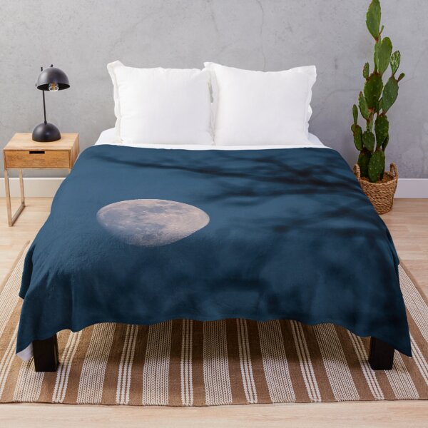 Item preview, Full moon through leafless branches. designed and sold by NaturePhotography.