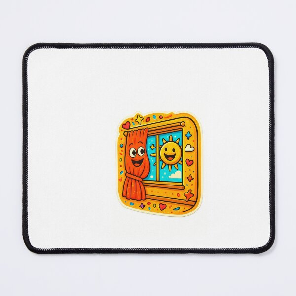 Item preview, Cute Happy Sun and Smiling Curtain Window Sticker designed and sold by Rkinta1223.