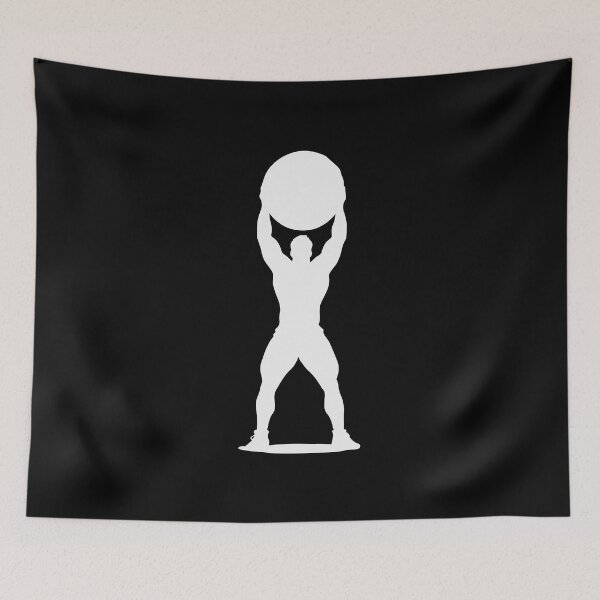Item preview, Strongman Lift Silhouette – Power Motion Design designed and sold by BrushRushX.