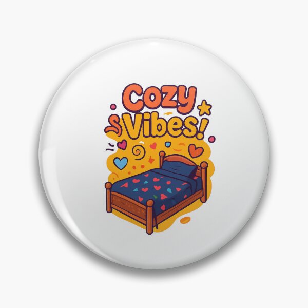 Item preview, Cozy Vibes Cute Bed Sticker  designed and sold by Rkinta1223.