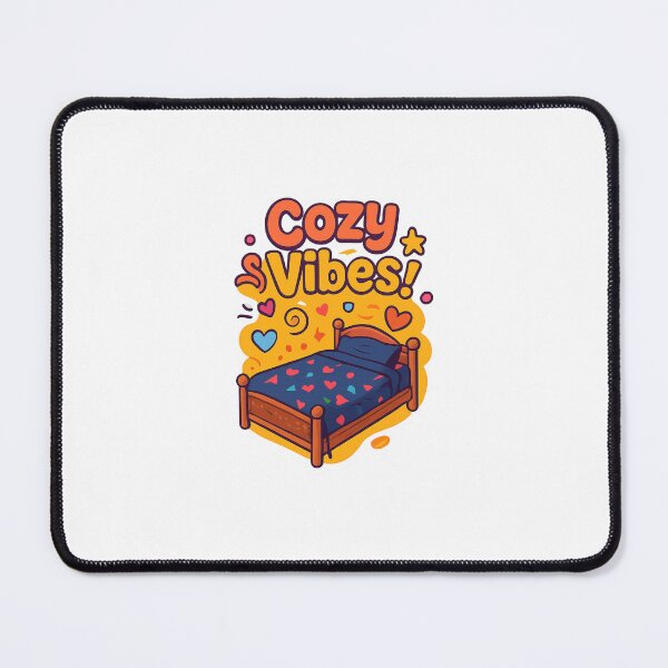 Item preview, Cozy Vibes Cute Bed Sticker designed and sold by Rkinta1223.