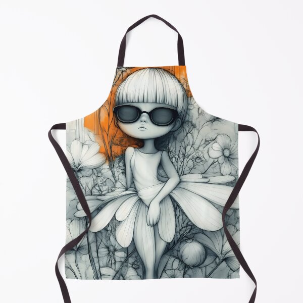 Item preview, Flower Girl with Cool Sunglasses designed and sold by Shoot-The-Moon.