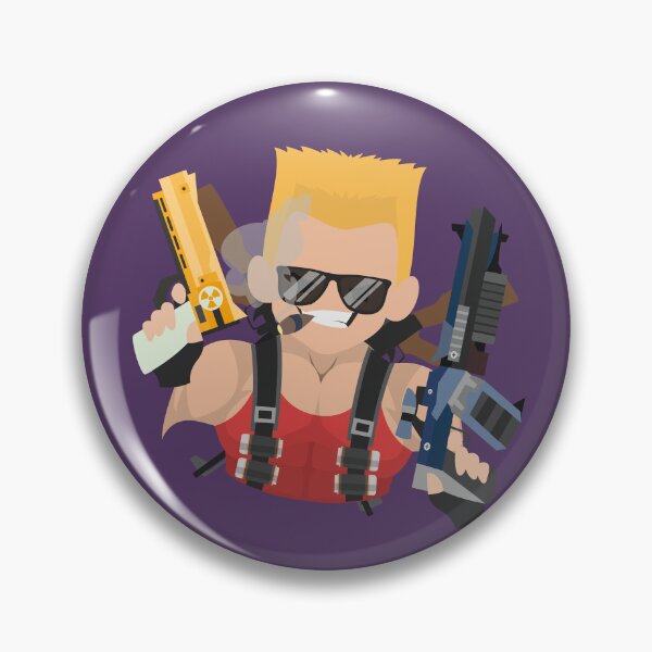 Item preview, Duke Nukem designed and sold by Platesandoatcakes.