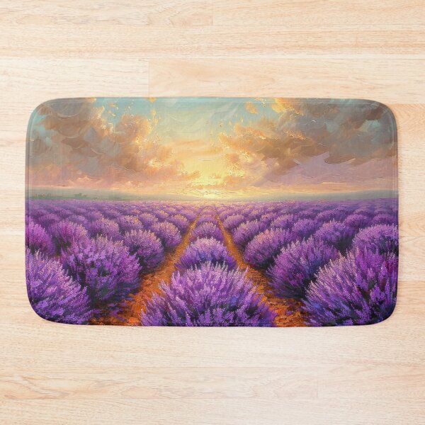 Item preview, Sunset Over Lavender Field designed and sold by MargaretWiktor.