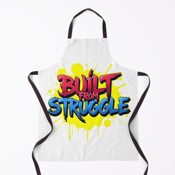 Item preview, Built From Struggle Bold Street Art Shirt designed and sold by Artisty Design.