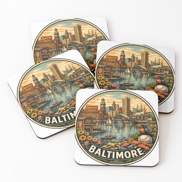Item preview, Baltimore Travel Badge designed and sold by M. K..