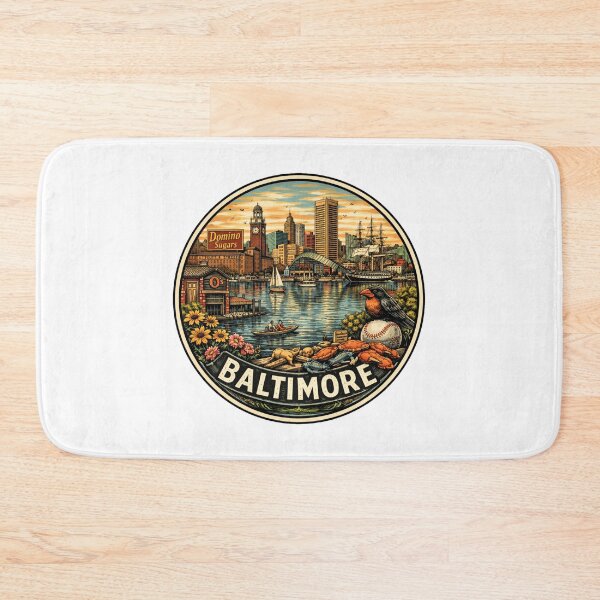 Item preview, Baltimore Travel Badge designed and sold by M. K..