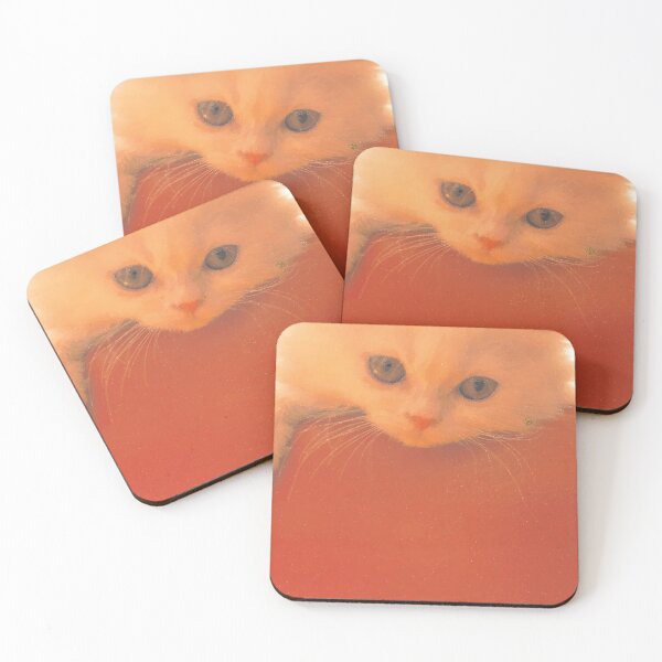 Item preview, White Persian Fluffy Cat Vanda Portrait (Photo by ACCI) designed and sold by VanyssaGraphics.