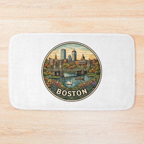 Item preview, Boston Travel Badge designed and sold by M. K..