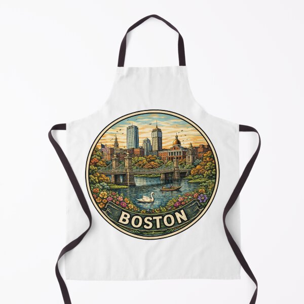 Item preview, Boston Travel Badge designed and sold by M. K..