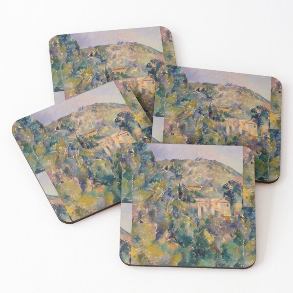 Item preview, View of the Domaine Saint Joseph by Paul Cézanne: Post Impressionist Landscape Print designed and sold by artofuniverse.