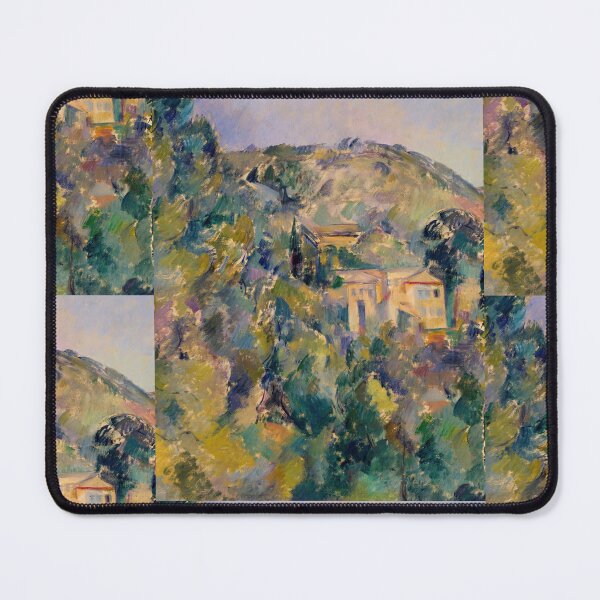 Item preview, View of the Domaine Saint Joseph by Paul Cézanne: Post Impressionist Landscape Print designed and sold by artofuniverse.