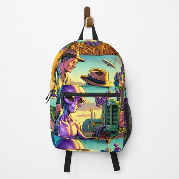 Item preview, Aliens helping out mankind designed and sold by RobertMartinArt.