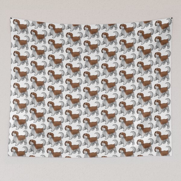 Item preview, Dog - Welsh Springer Spaniel - Tail Piebald Mantle designed and sold by Jennifer Stolzer.