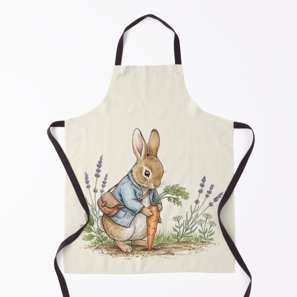 Item preview, Vintage Garden Rabbit with Carrot Illustration designed and sold by Pasteltone.