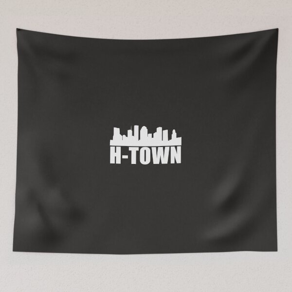 Item preview, Houston: H-Town Skyline - White designed and sold by HTown-Otter.