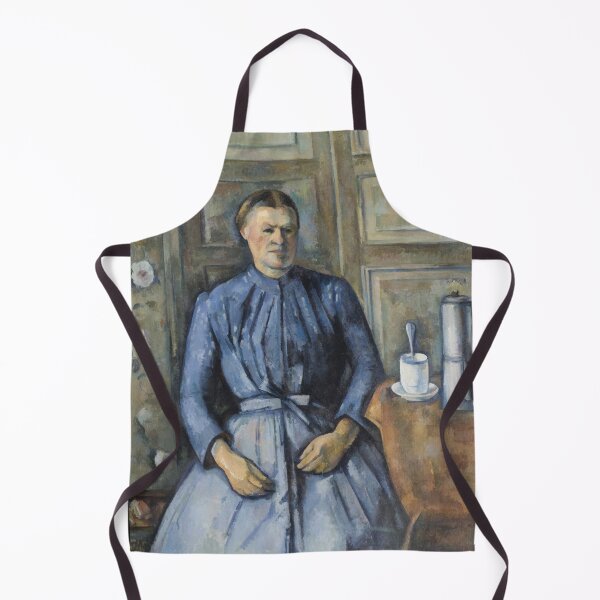 Item preview, Woman With a Coffeepot by Paul Cézanne: Post Impressionist Portrait Print designed and sold by artofuniverse.