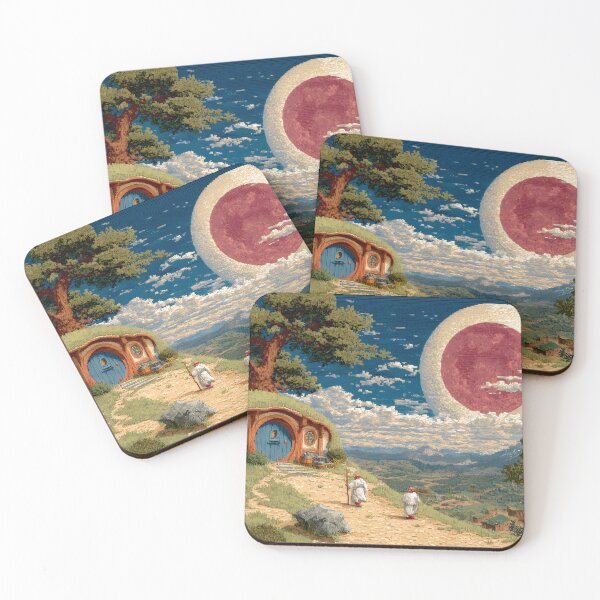 Item preview, Cozy Fantasy Hilltop Journey designed and sold by MetroEnvision.