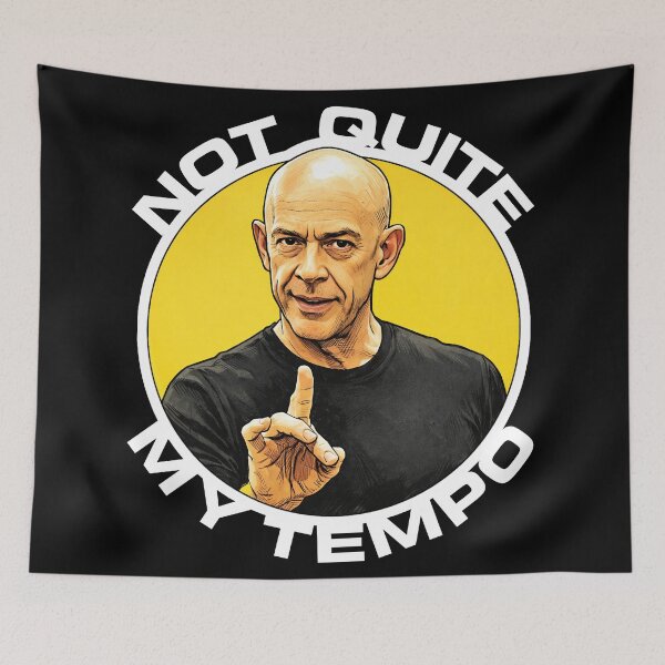 Item preview, Not Quite My Tempo - Whiplash Movie designed and sold by ourkid.