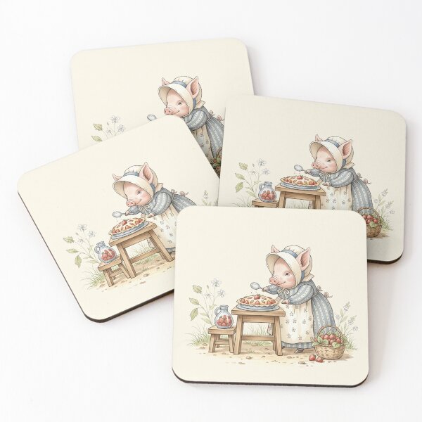 Item preview, Copy of Bunny Baking in a Woodland Kitchen designed and sold by Pasteltone.