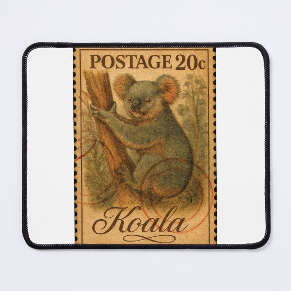 Item preview, Vintage Charm: The Koala Postal Stamp designed and sold by ForeverPrintsOK.