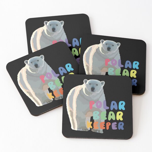 Item preview, Polar Bear Keeper,Polar Bear Keeper Design – Dedicated Arctic Wildlife Care and Conservation Artwork designed and sold by PrettylittlepastelUk.