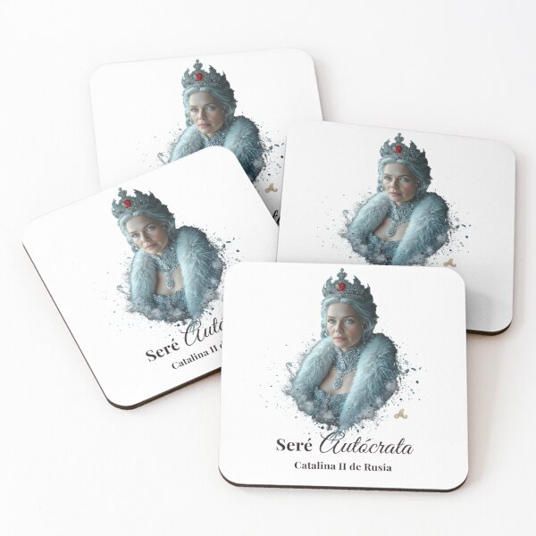 Item preview, Catherine II of Russia: I Will Be an Autocrat | Powerful Empress Noir Art designed and sold by imprAsiones.