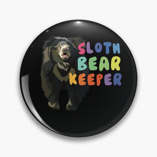 Item preview, Sloth Bear Keeper Wildlife Zookeeper Design designed and sold by PrettylittlepastelUk.