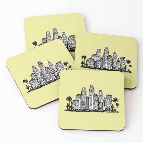 Item preview, Phoenix Fingerprint Skyline | Modern City Print | Minimalist Urban Art | City Identity Wall Art | City Prints Series designed and sold by Dream Circuit .