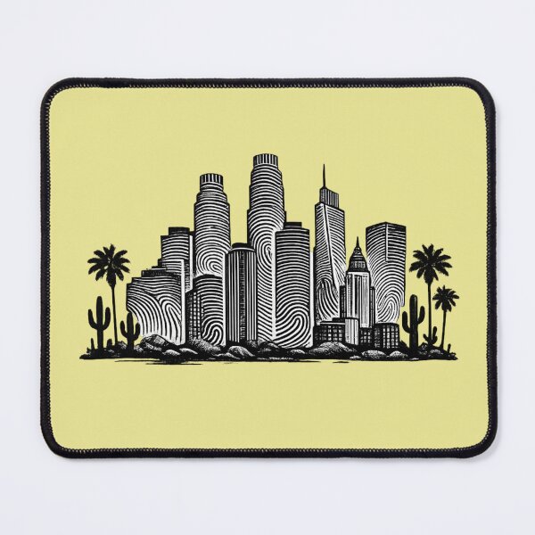Item preview, Phoenix Fingerprint Skyline | Modern City Print | Minimalist Urban Art | City Identity Wall Art | City Prints Series designed and sold by Dream Circuit .