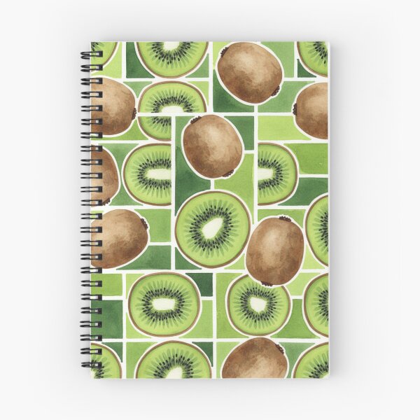 Item preview, Watercolor Kiwi Pattern – Vibrant Fruit Design designed and sold by HeyHas.
