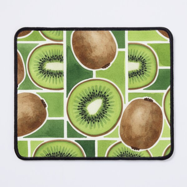Item preview, Watercolor Kiwi Pattern – Vibrant Fruit Design designed and sold by HeyHas.