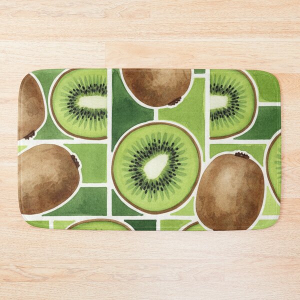 Item preview, Watercolor Kiwi Pattern – Vibrant Fruit Design designed and sold by HeyHas.
