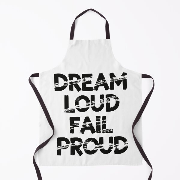 Item preview, Dream Loud Fail Proud - Inspirational Grunge Typography designed and sold by LockjowArt.