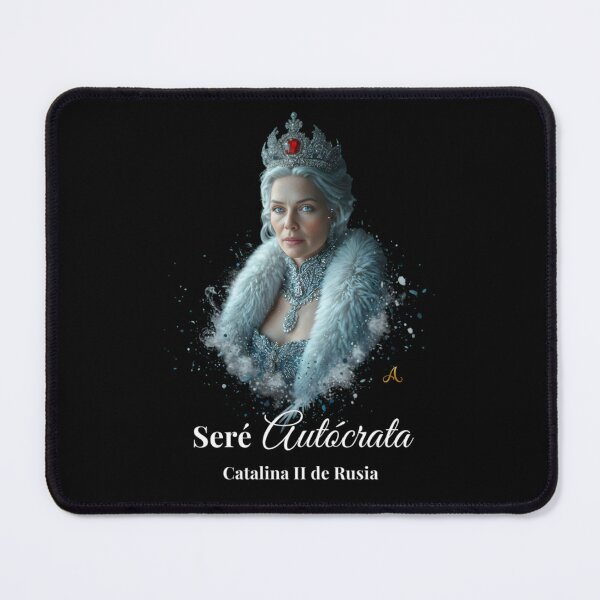 Item preview, Catherine II of Russia: I Will Be an Autocrat - Dark | Powerful Empress Noir Art designed and sold by imprAsiones.