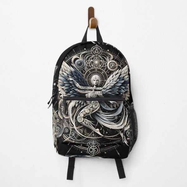Item preview, The dance of sacred geometry in the arms of the heavenly Virgin designed and sold by KunstGeist.