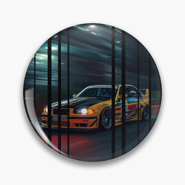 Item preview, BW coupe 36 with wide body kit, street racing vibe, high contrast neon colors 21 designed and sold by Neon G.