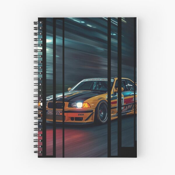 Item preview, BW coupe 36 with wide body kit, street racing vibe, high contrast neon colors 21 designed and sold by Neon G.