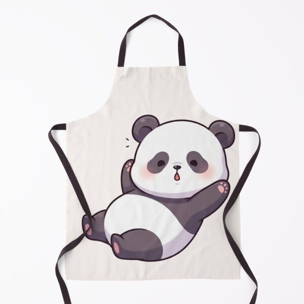 Item preview, Cute Kawaii Panda Lying Down – Adorable Sleepy Panda Cartoon designed and sold by soletstudio.